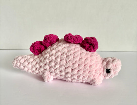 Crochet Stegosaurus Plushie