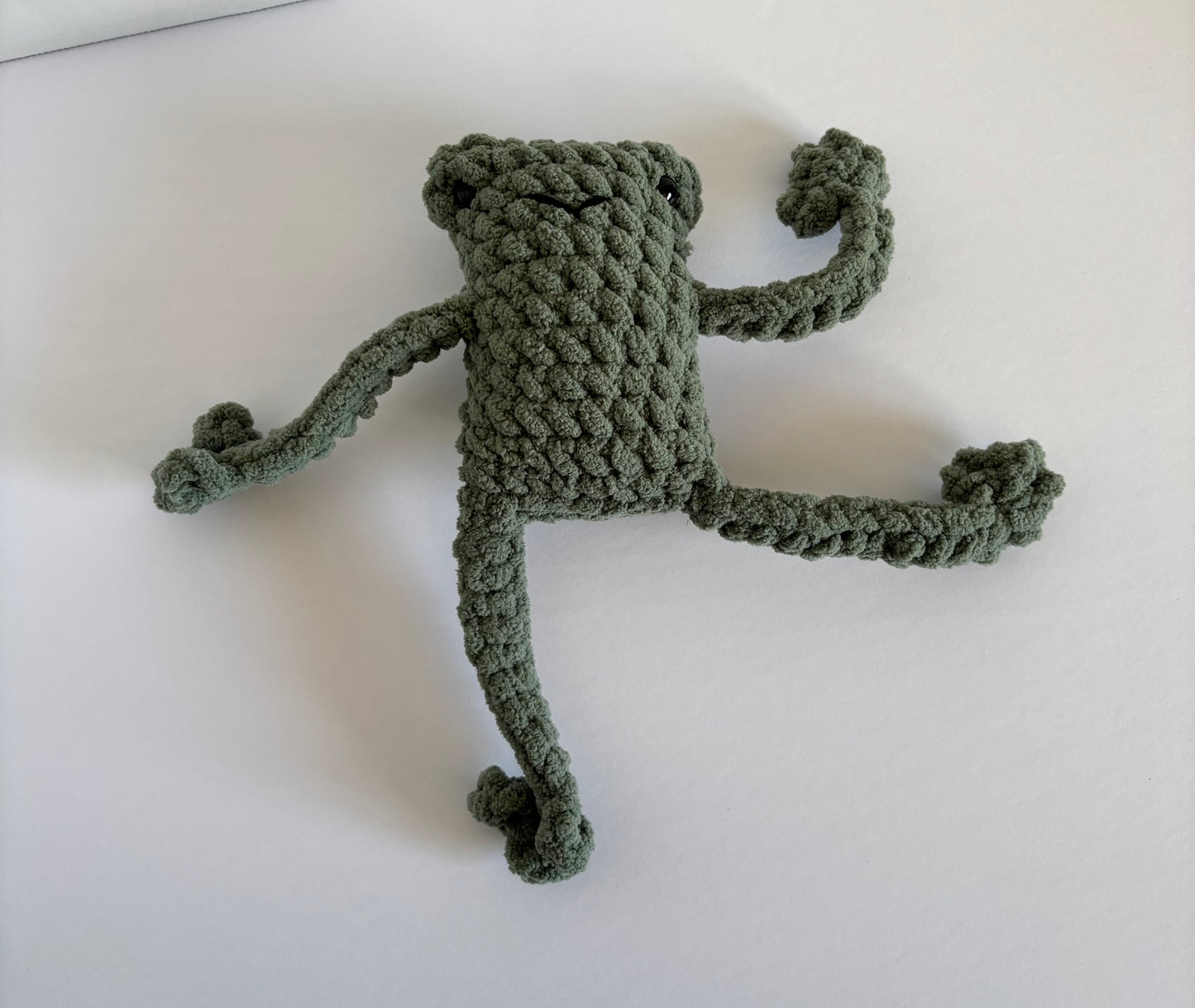Crochet Frog Plushie