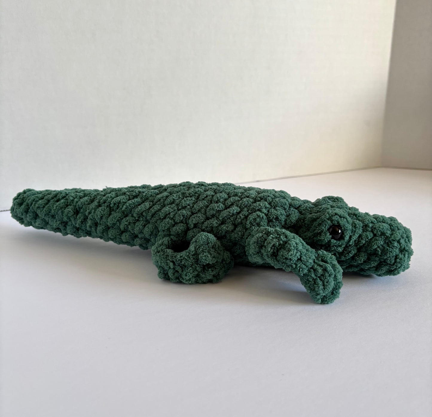 Crochet Alligator Plushie