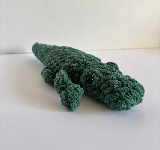Crochet Alligator Plushie